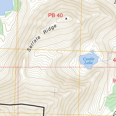 Boulder Chain Lakes, ID FSTopo Preview 3