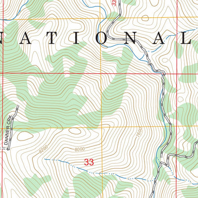 Bonita Meadows, CA FSTopo Preview 2