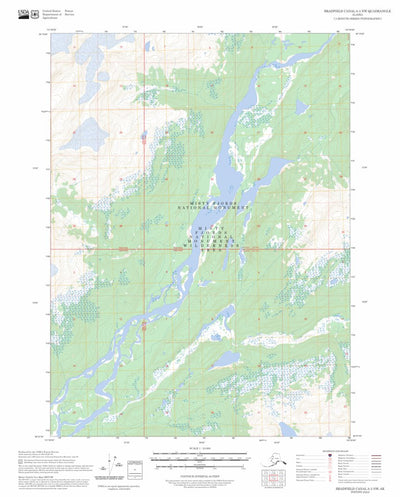 Bradfield Canal A-3 NW, AK FSTopo Preview 1
