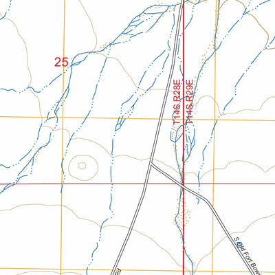 Bowie Mountain North, AZ FSTopo Preview 2