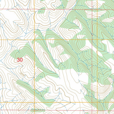 Bowman Hill, WY FSTopo Preview 2