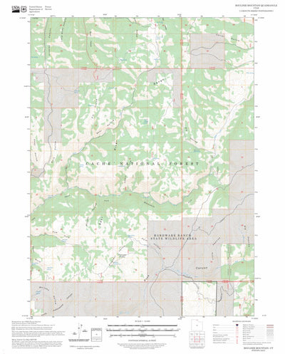 Boulder Mountain, UT FSTopo Preview 1