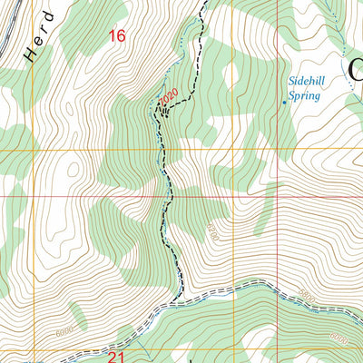 Boulder Mountain, UT FSTopo Preview 3