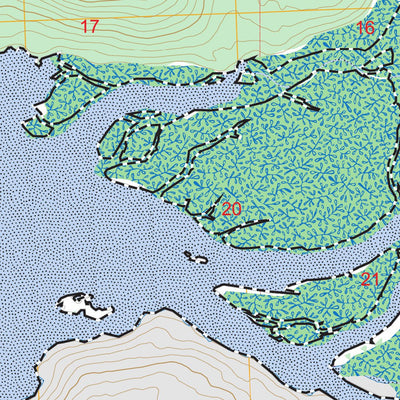 Bradfield Canal A-5 NW, AK FSTopo Preview 3