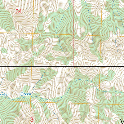 Bowery Creek, ID FSTopo Preview 2