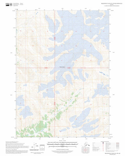 Bradfield Canal B-5 NW, AK FSTopo Preview 1