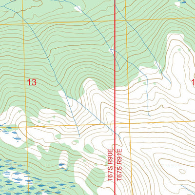 Bradfield Canal A-5 SE, AK FSTopo Preview 2