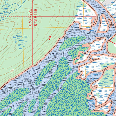 Bradfield Canal A-4 SE, AK FSTopo Preview 3