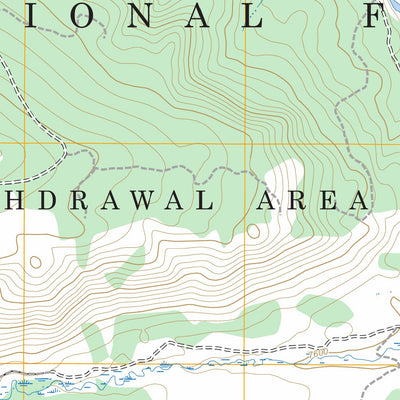 Box Canyon Creek, WY FSTopo Preview 2
