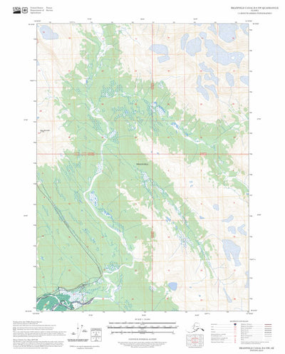 Bradfield Canal B-6 NW, AK FSTopo Preview 1