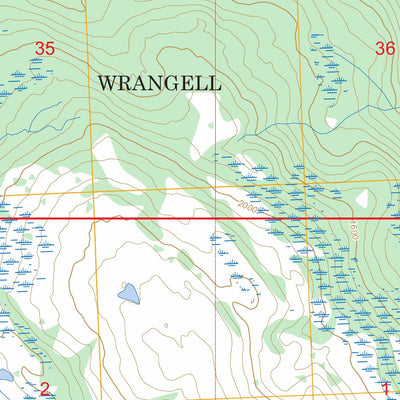 Bradfield Canal A-6 NE, AK FSTopo Preview 2