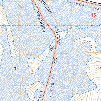 Bradfield Canal B-4 NE, AK-BC FSTopo Preview 3