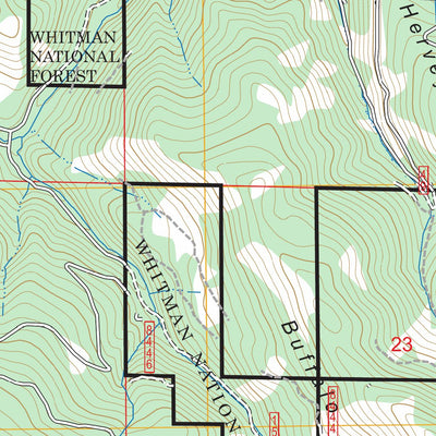 Brannan Gulch, OR FSTopo Preview 3