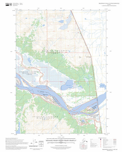 Bradfield Canal C-6 NW, AK-BC FSTopo Preview 1