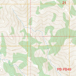 Brewer Canyon, NV FSTopo Preview 3