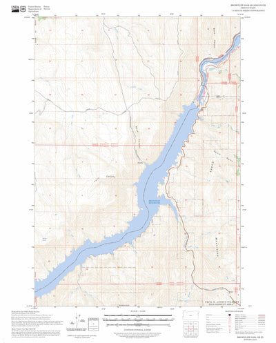 Brownlee Dam, OR-ID FSTopo Preview 1