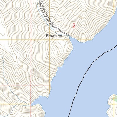 Brownlee Dam, OR-ID FSTopo Preview 2