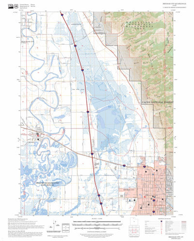 Brigham City, UT FSTopo Preview 1