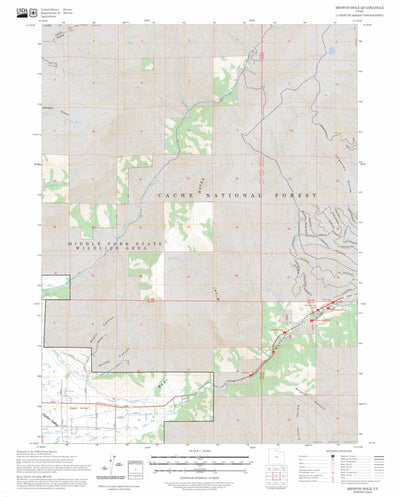 Browns Hole, UT FSTopo Preview 1