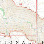 Buckhorn Mountain, AZ FSTopo Preview 2