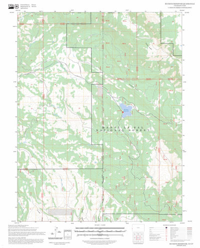 Buckeye Reservoir, CO-UT FSTopo Preview 1