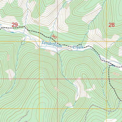 Bubbling Springs, MT FSTopo Preview 3