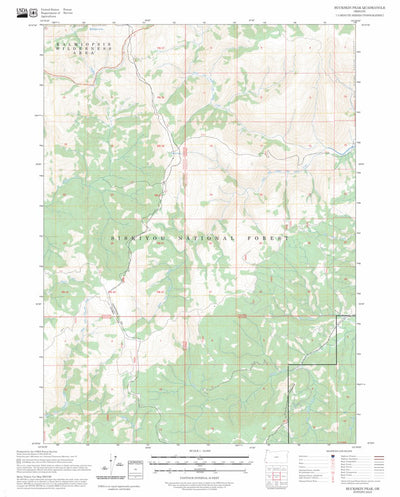 Buckskin Peak, OR FSTopo Preview 1
