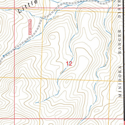 Buckhorn Canyon, ID FSTopo Preview 2
