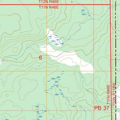 Buffalo Lake, ID-WY FSTopo Preview 2