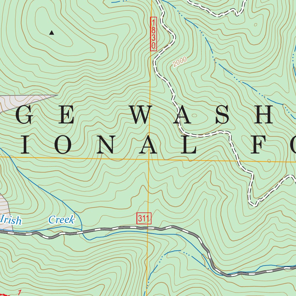 Buena Vista, VA FSTopo Map by US Forest Service - Topo | Avenza Maps
