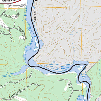 Buckhead, GA FSTopo Preview 3