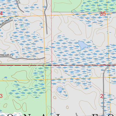Bucks Pond, MI FSTopo Preview 2