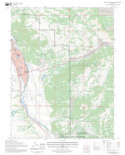 Buena Vista East, CO FSTopo Preview 1
