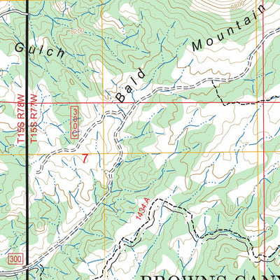 Buena Vista East, CO FSTopo Preview 3