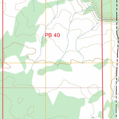 Buffalo Lake NE, ID-WY-MT FSTopo Preview 2