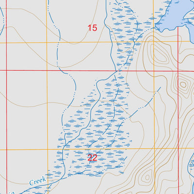 Bunch Lake, WA FSTopo Preview 2