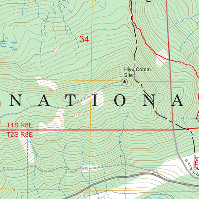 Bull Run Lake, OR FSTopo Preview 2