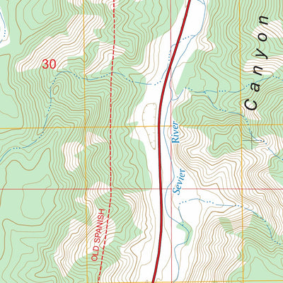 Bull Rush Peak, UT FSTopo Preview 3