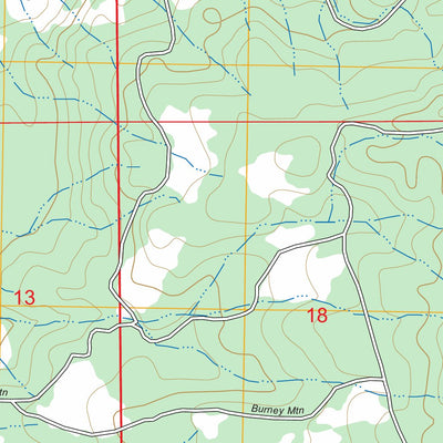 Burney Mountain West, CA FSTopo Preview 2