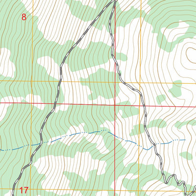 Burney Mountain West, CA FSTopo Preview 3