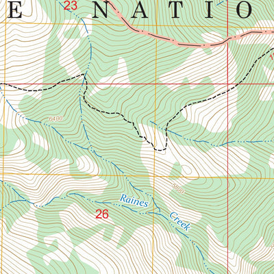 Burgdorf Summit, ID FSTopo Preview 2