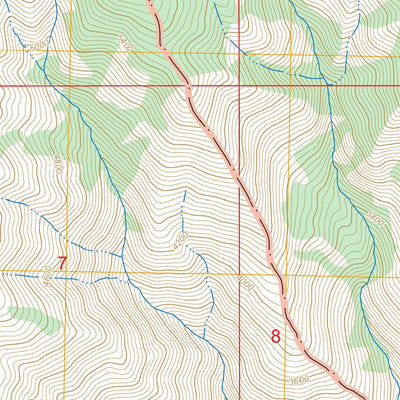 Burgdorf Summit, ID FSTopo Preview 3