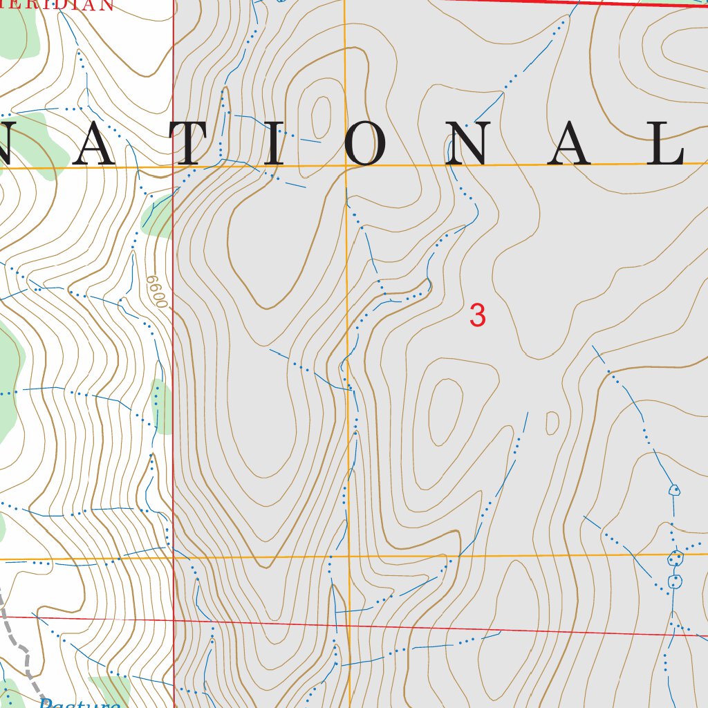 Bug Scuffle Canyon, NM FSTopo Map by US Forest Service - Topo | Avenza Maps