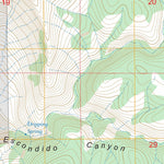 Bug Scuffle Canyon, NM FSTopo Preview 3