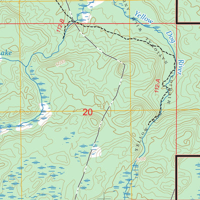 Bulldog Lake, MI FSTopo Preview 3