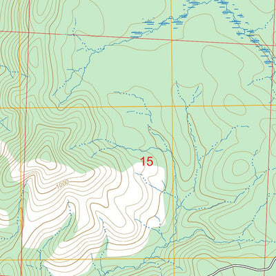 Burnt Hill, WA FSTopo Preview 2
