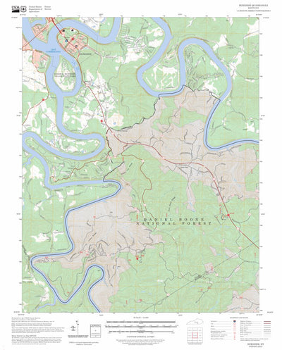 Burnside, KY FSTopo Preview 1