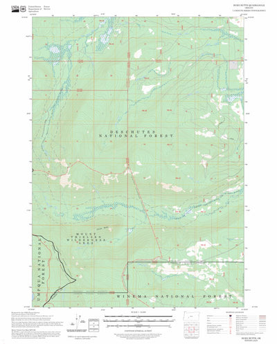 Burn Butte, OR FSTopo Preview 1