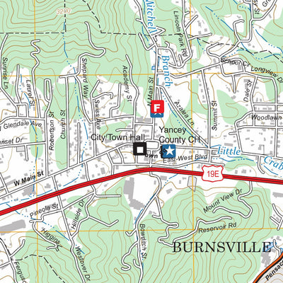 Burnsville, NC FSTopo Preview 3