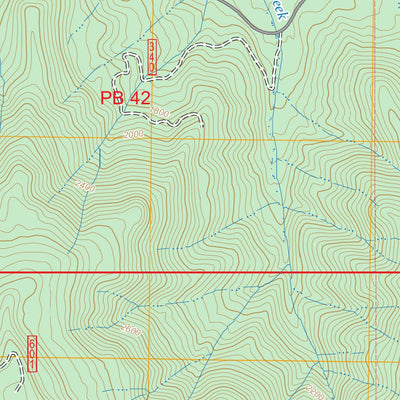 Burnt Peak, WA FSTopo Preview 3